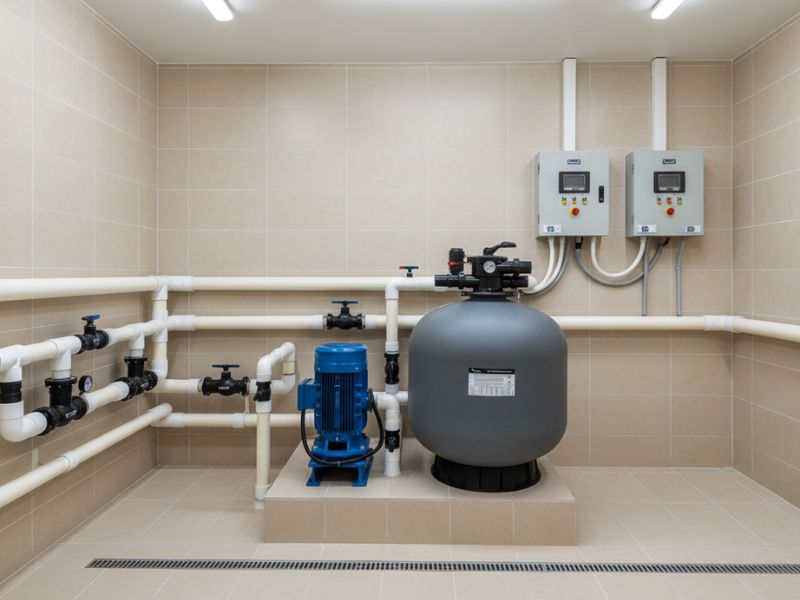 Bình lọc bể bơi V900+VALVE