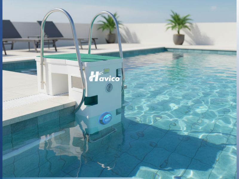 Bình lọc treo thành bể PK8020A