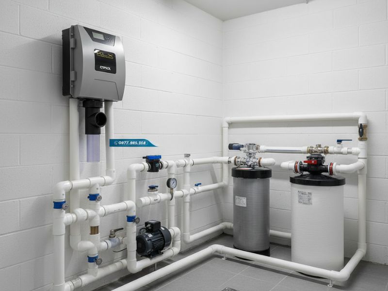 Bộ điện phân muối - clo KLX50