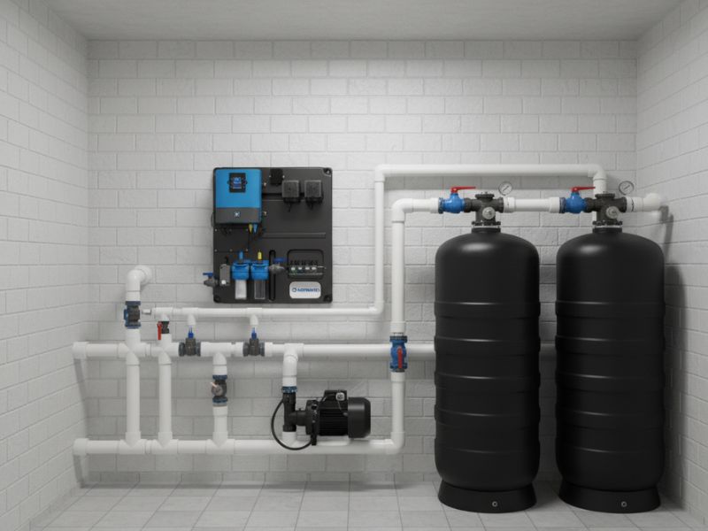 Bộ điều khiển kiểm tra hóa chất PH và Clo HCCPHCLA