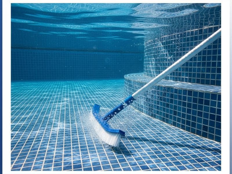 Chổi cọ vệ sinh bể bơi AQ-500