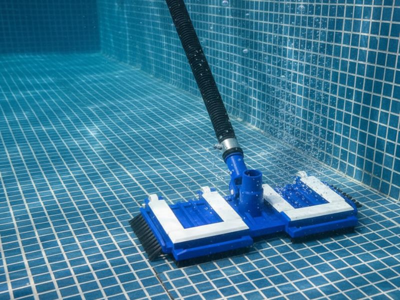 bàn hút bể bơi 8 bánh xe SPE-05