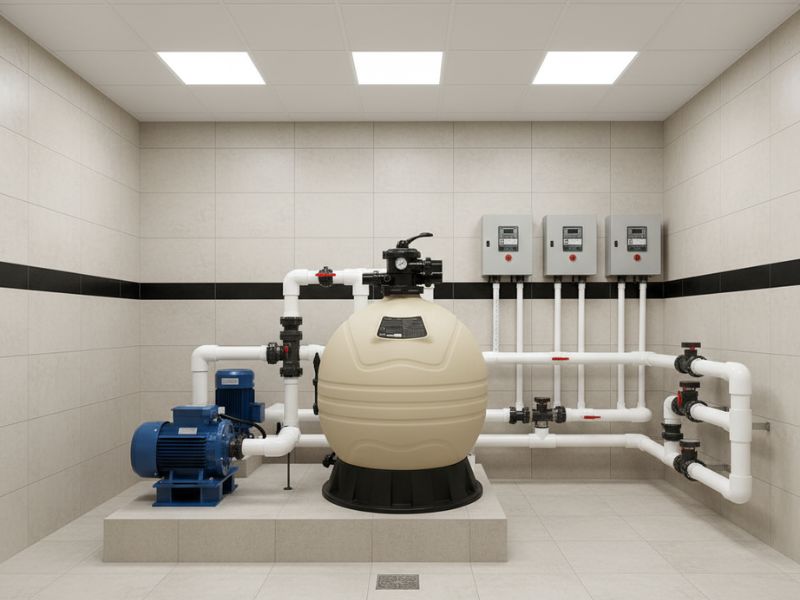 bình lọc bể bơi MFV31+VALVE