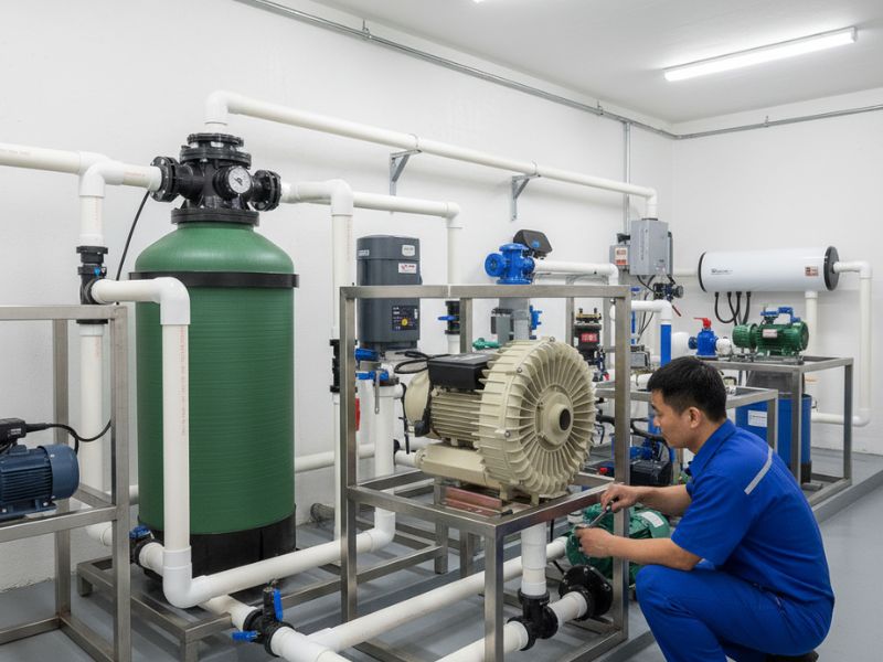 bơm sục khí con sò HCY-1500-C