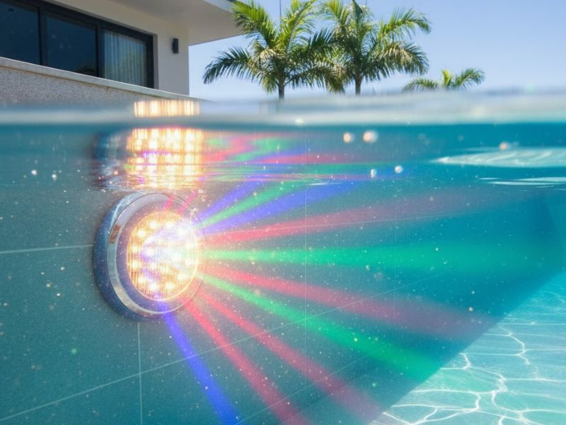 đèn LED treo thành bể bơi TF12-18M