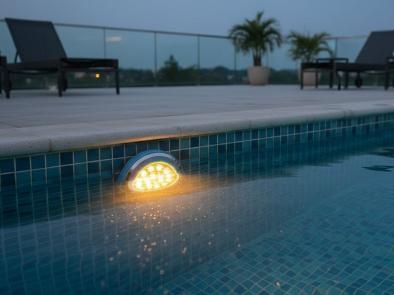 đèn LED treo thành bể bơi TF12-18Y