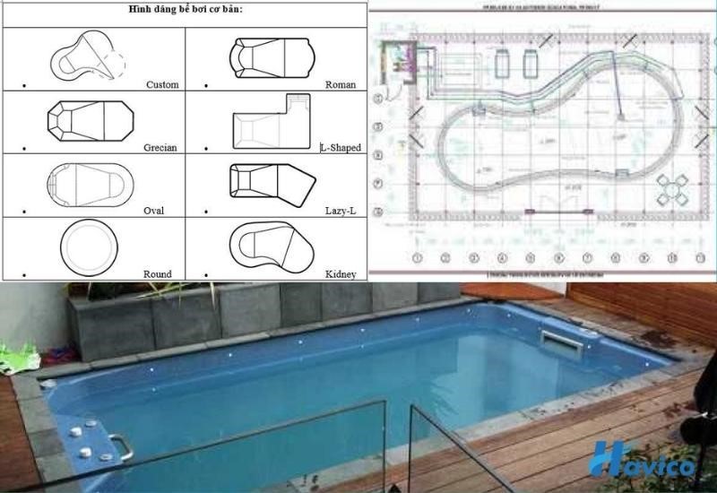Tiêu chuẩn xây dựng bể bơi gia đình