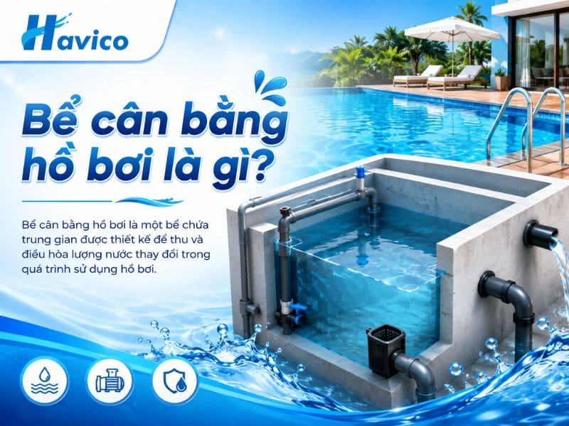 Bể cân bằng hồ bơi