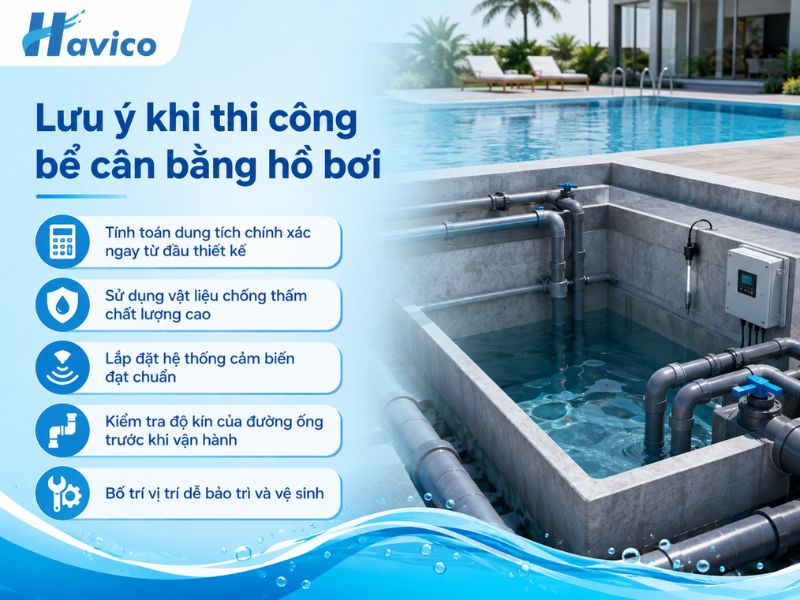 Bể cân bằng hồ bơi