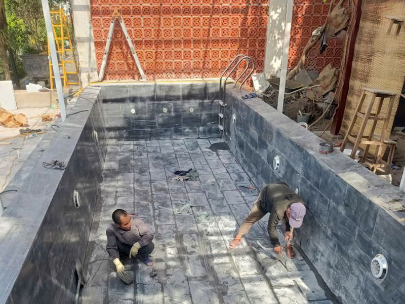 Havico bàn giao công trình thi công bể bơi tại Nghệ An