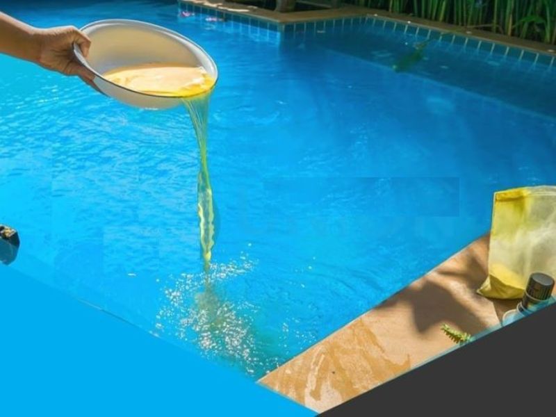 Xử lý nước bể bơi bị nhiễm sắt 
