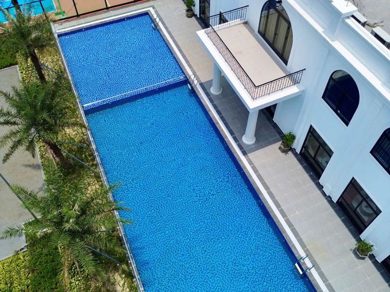 Havico bàn giao công trình thi công bể bơi khách sạn tại Quảng Ngãi