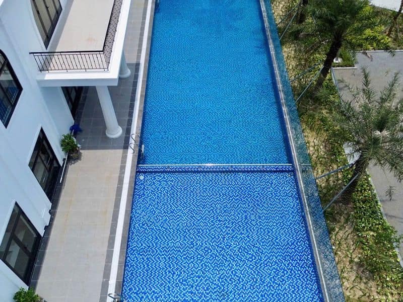 Havico bàn giao công trình thi công bể bơi khách sạn tại Quảng Ngãi