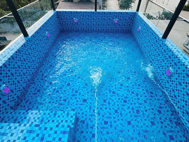 Havico bàn giao dự án vệ sinh bể bơi tại Thành phố Huế