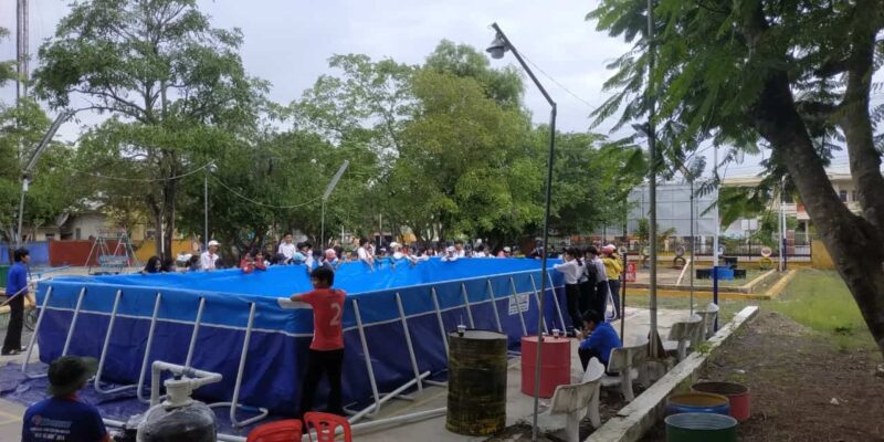 Kinh doanh bể bơi ở quê