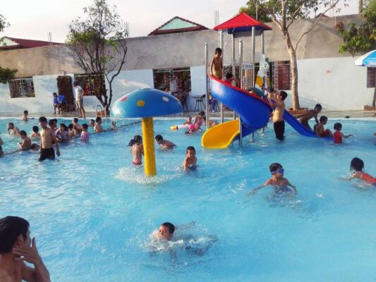 Kinh doanh bể bơi ở quê