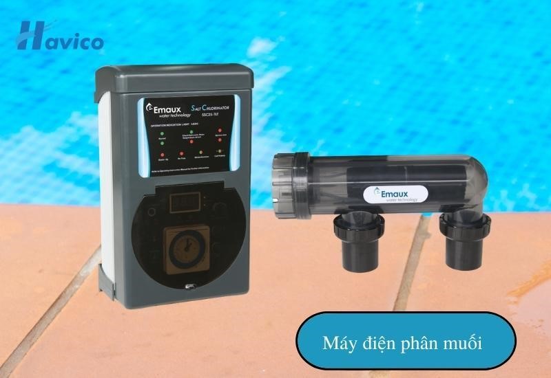 Bảng điều khiển hóa chất bể bơi