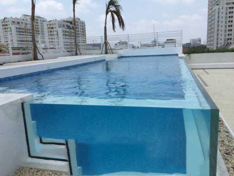 Cấu tạo hồ bơi trên sân thượng