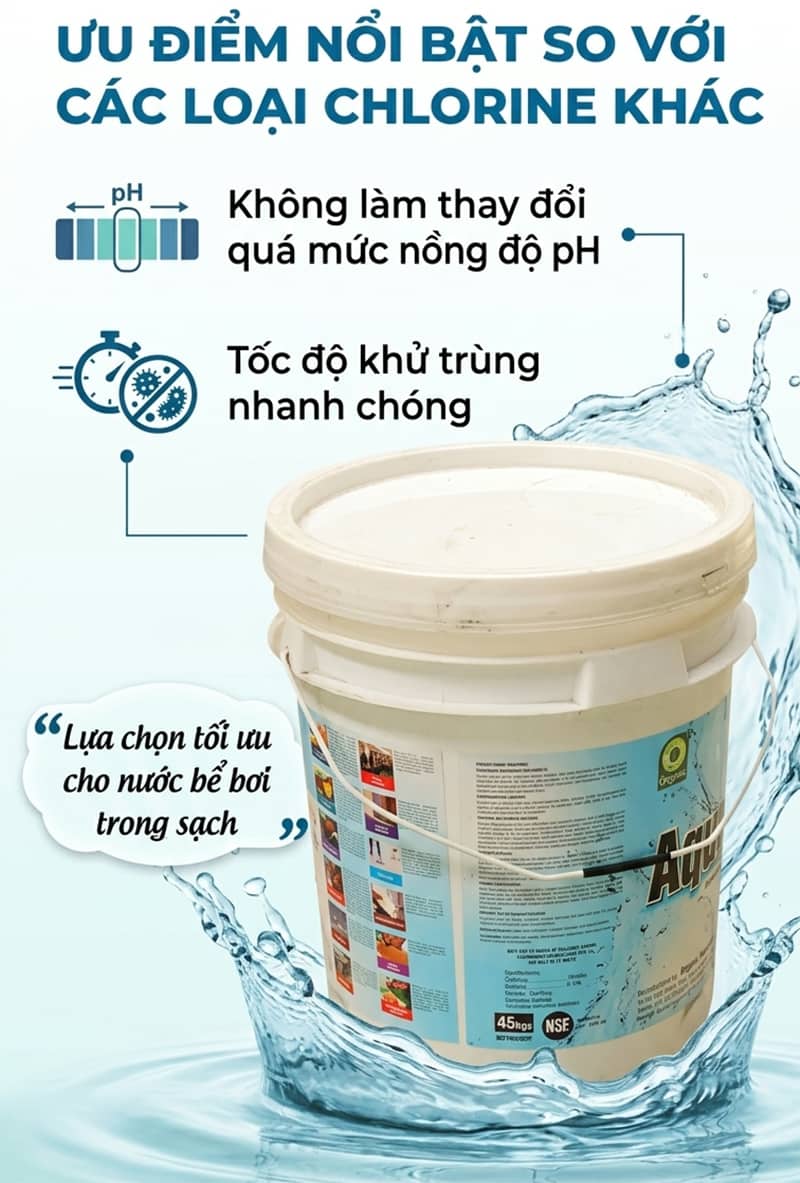 Clorin Ấn Độ Aqua - ORG 70%