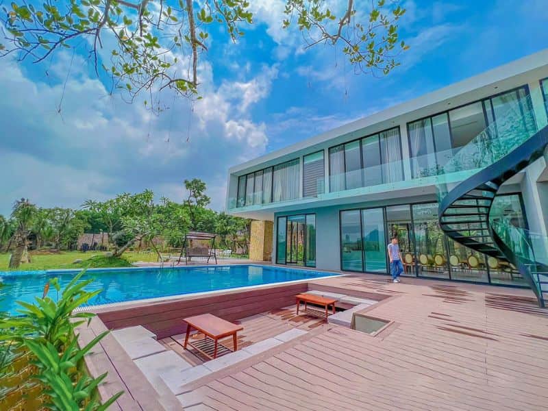 Havico bàn giao công trình thi công bể bơi tại Điện Biên