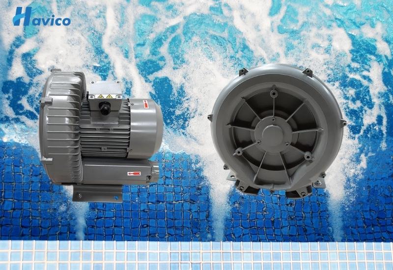 Máy thổi khí bể bơi