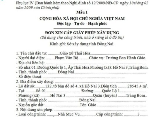 Thủ tục xin giấy phép xây dựng hồ bơi