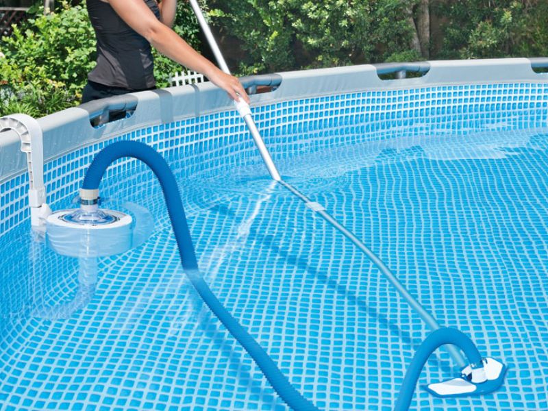cách xử lý nước bể bơi bị đục