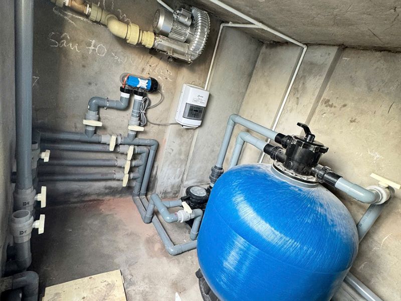 Havico bàn giao công trình lắp đặt phòng máy bể bơi tại Bắc Ninh
