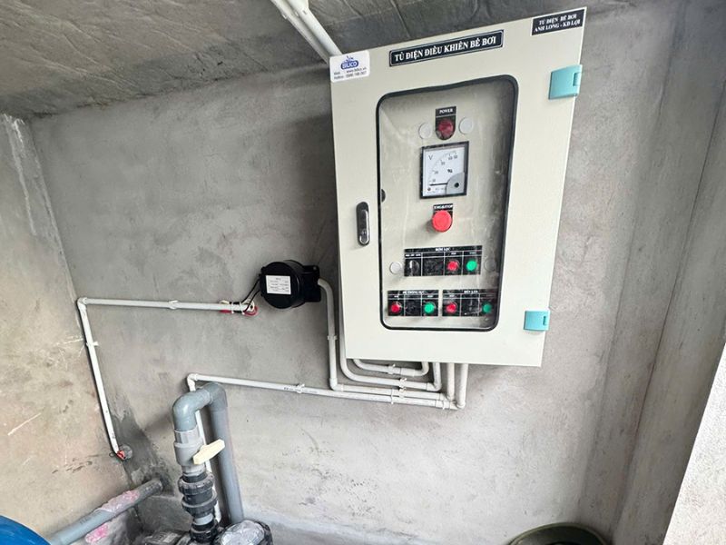Havico bàn giao công trình lắp đặt phòng máy bể bơi tại Bắc Ninh