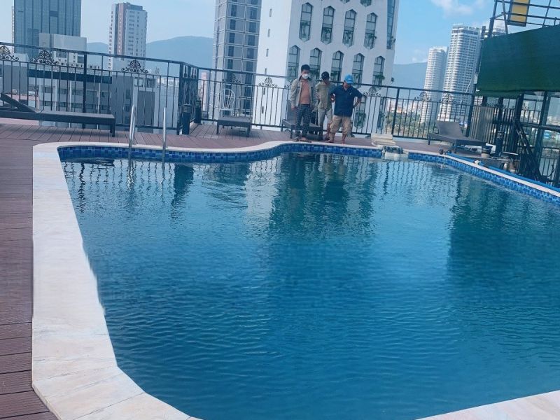 Havico bàn giao công trình thi công bể bơi ROOFTOP tại Đà Nẵng 