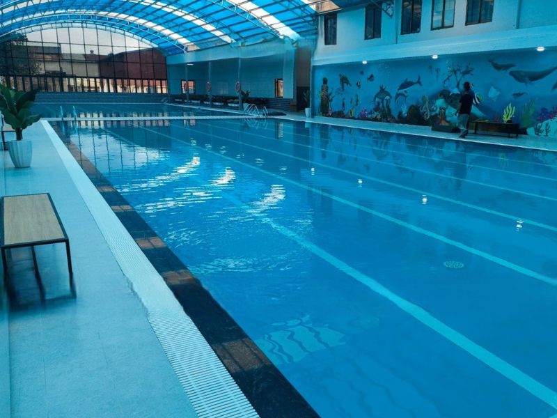 Havico bàn giao công trình xử lý nước bể bơi tại Thái Nguyên