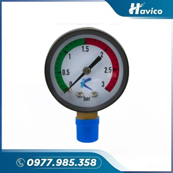 Áp kế gắn vào bình lọc MP25 - Ảnh 3