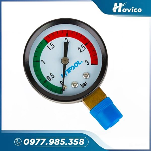 Áp kế gắn vào bình lọc MP25