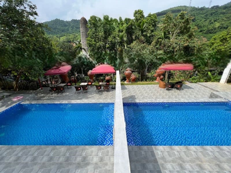 Havico bàn giao công trình thi công bể bơi tại khu nghỉ dưỡng Ba Vì
