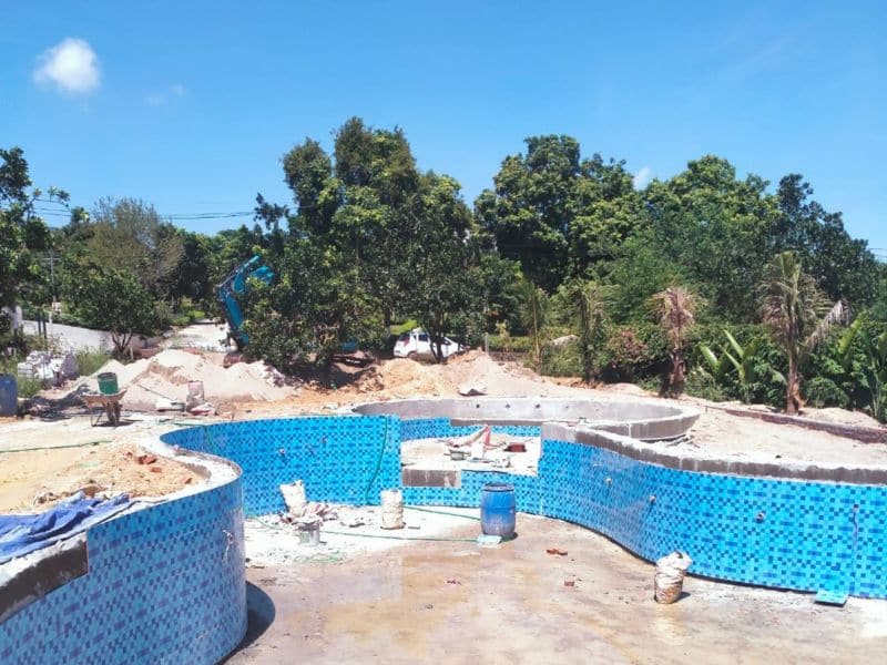 Havico bàn giao công trình thi công bể bơi tại xã Nhơn Trạch, Đồng Nai