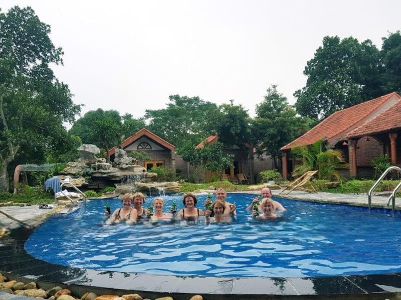 Havico bàn giao công trình thi công bể bơi tại NINH BÌNH FAMILY HOMESTAY