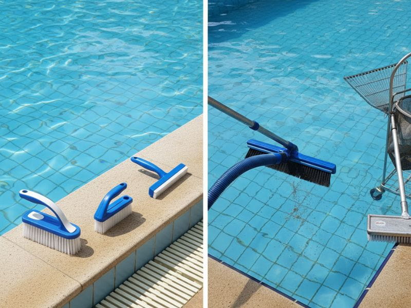 Chổi cọ vệ sinh bể bơi