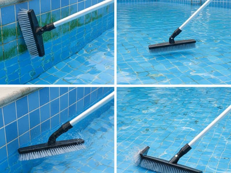 Chổi cọ vệ sinh bể bơi