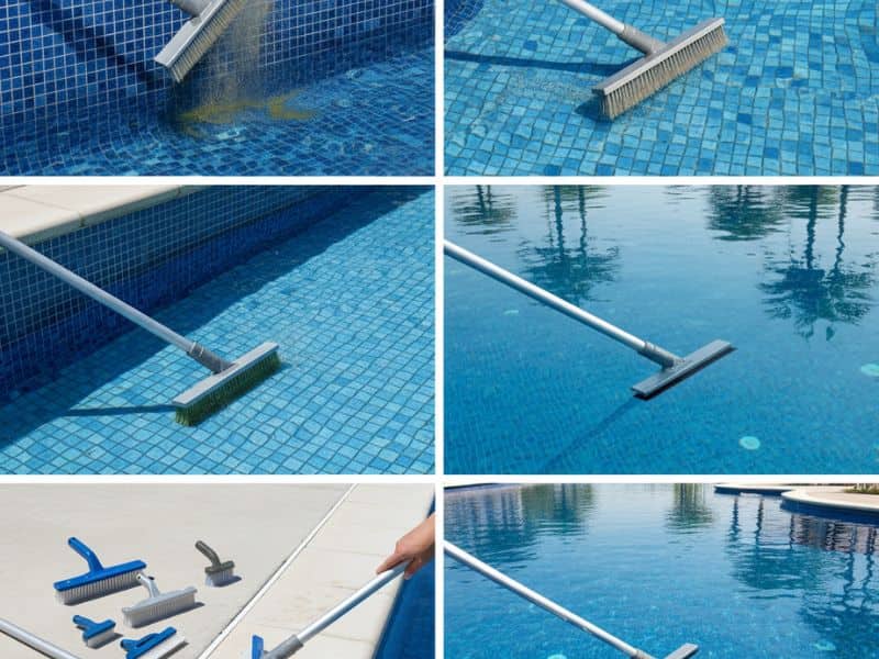 Chổi cọ vệ sinh bể bơi