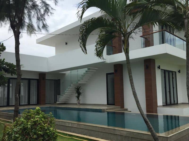 Havico bàn giao công trình bể bơi biệt thự cho anh Tuấn tại Vũng Tàu