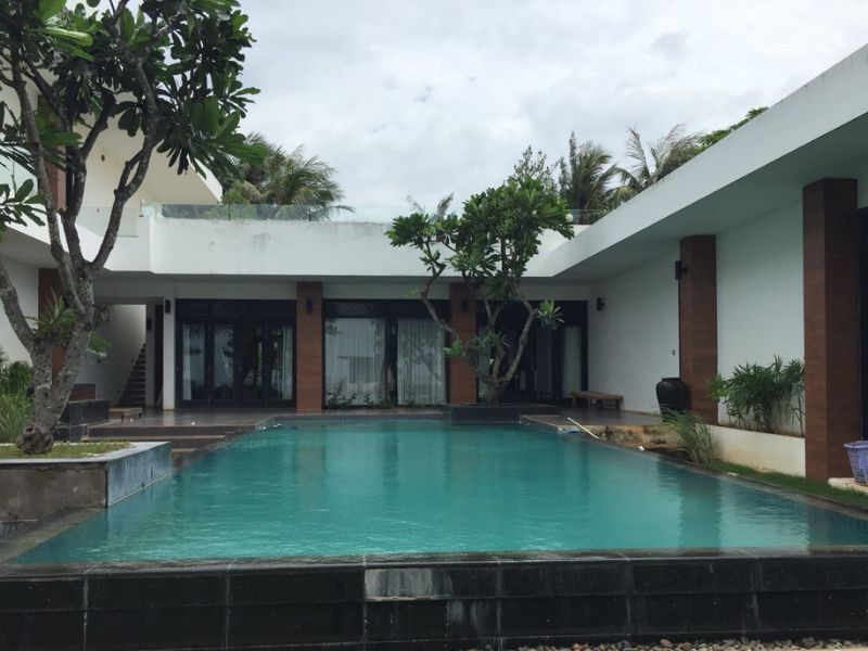 Havico bàn giao công trình bể bơi biệt thự cho anh Tuấn tại Vũng Tàu