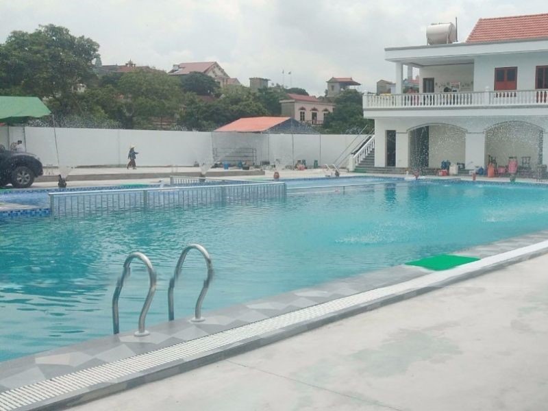 Havico bàn giao công trình thi công bể bơi cho anh Tuyết tại Phường Bắc Ninh