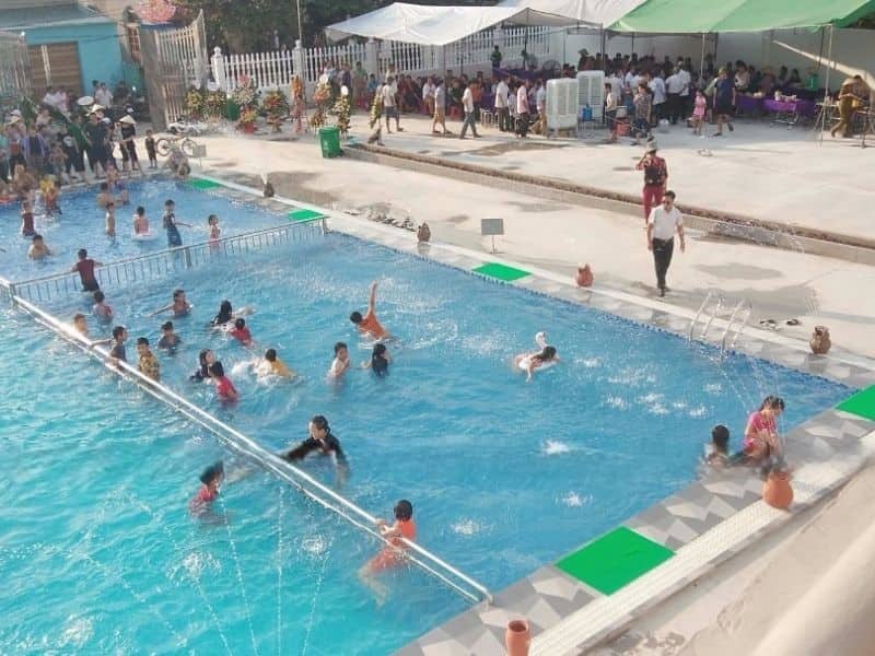 Havico bàn giao công trình thi công bể bơi cho anh Tuyết tại Phường Bắc Ninh