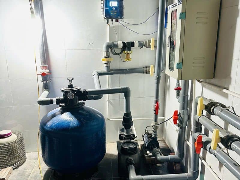 Havico bàn giao công trình thi công bể bơi tại Phường Kim Thanh, Hà Nam