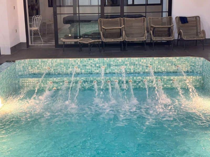 Havico bàn giao công trình thi công bể bơi tại biệt phủ Lê Gia, Xã Thông Nguyên