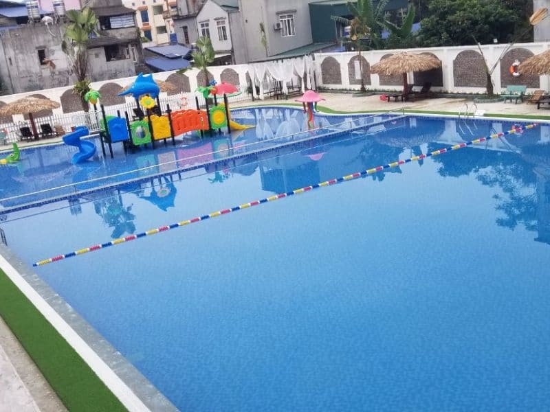 Havico bàn giao công trình thi công bể bơi tại khu vui chơi Xuân Mai, Thái Nguyên