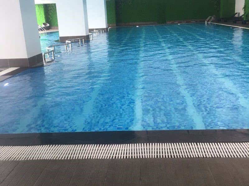 Havico bàn giao công trình thi công bể bơi tại tòa CT1, chung cư Thái Hà