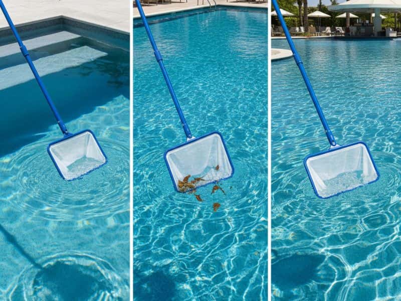 Vợt vớt rác bể bơi
