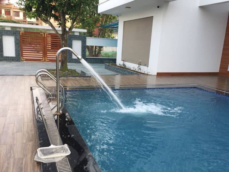 Havico bàn giao công trình thi công bể bơi cho anh Tú tại Phường Việt Yên, Bắc Ninh 