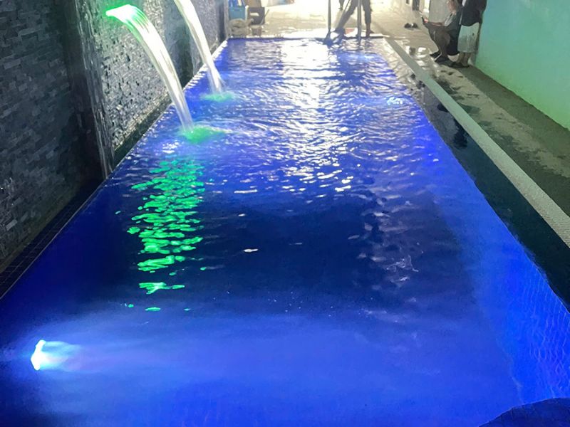 Havico bàn giao công trình thi công bể bơi cho anh Tuấn tại xã Hiển Khánh, Ninh Bình